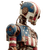 Patriotic Battle Robot V2 Vinyl Car Decal Sticker – Waterproof & UV-Resistant 3.4133333333333336"