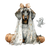 Ghostly Dachshund Vinyl Car Decal Sticker – Waterproof & UV-Resistant 3.4133333333333336"
