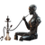 Humanoid Robot Smoking Vinyl Car Decal Sticker – Waterproof & UV-Resistant 6.826666666666667"