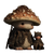 Mushroom Companion Vinyl Car Decal Sticker – Waterproof & UV-Resistant 3.4133333333333336"