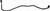 Dorman Fuel Line 904-008 OE Solutions; OE Replacement; 24-1/4 Inch Length; 10 Millimeter Outer Diameter; Plastic