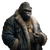 Gorilla Pimp Vinyl Car Decal Sticker – Waterproof & UV-Resistant 6.826666666666667"