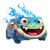 Cartoon Frog Car Vinyl Car Decal Sticker – Waterproof & UV-Resistant 3.4133333333333336"