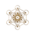 Gold Metatron Cube Vinyl Car Decal Sticker – Waterproof & UV-Resistant 3.4133333333333336"