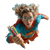 Flying Kindergarten Teacher Vinyl Car Decal Sticker – Waterproof & UV-Resistant 3.4133333333333336"