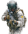Army Soldier Illustration Vinyl Car Decal Sticker – Waterproof & UV-Resistant 4.05333333333333