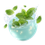 Mint Burst Capsule Vinyl Car Decal Sticker – Waterproof & UV-Resistant 3.4133333333333336"