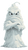 White Slime Monster Vinyl Car Decal Sticker – Waterproof & UV-Resistant 4.8533333333333335"
