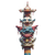 Four-Headed Totem Vinyl Car Decal Sticker – Waterproof & UV-Resistant 3.4133333333333336"