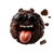 Chocolate Cookie Character Vinyl Car Decal Sticker – Waterproof & UV-Resistant 6.826666666666667"