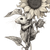 Sunflower Mouse V2 Vinyl Car Decal Sticker – Waterproof & UV-Resistant 3.4133333333333336"