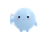 Kawaii Water Droplet V2 Vinyl Car Decal Sticker – Waterproof & UV-Resistant 6.1866666666666665"