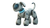 Futuristic Robotic Dog V2 Vinyl Car Decal Sticker – Waterproof & UV-Resistant 5.4