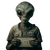 Alien Mugshot Vinyl Car Decal Sticker – Waterproof & UV-Resistant 3.4133333333333336"