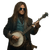 Ozzy Bluegrass Banjo Vinyl Car Decal Sticker – Waterproof & UV-Resistant 3.4133333333333336"