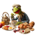 Kermit'S Breakfast Vinyl Car Decal Sticker – Waterproof & UV-Resistant 3.4133333333333336"