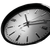 Clean Clock Vinyl Car Decal Sticker – Waterproof & UV-Resistant 3.4133333333333336"