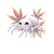 White Widow Mascot Vinyl Car Decal Sticker – Waterproof & UV-Resistant 3.4133333333333336"
