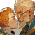 Half-Elf Kissing Nobleman Vinyl Car Decal Sticker – Waterproof & UV-Resistant 6.826666666666667"