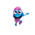 Joyful Watercolour Character Vinyl Car Decal Sticker – Waterproof & UV-Resistant 6.826666666666667"
