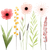 Wildflower Vinyl Car Decal Sticker – Waterproof & UV-Resistant 6.826666666666667"