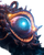 Biomechanical Cyclops Vinyl Car Decal Sticker – Waterproof & UV-Resistant 8.0"
