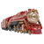 Red Gold Train Vinyl Car Decal Sticker – Waterproof & UV-Resistant 3.4133333333333336"
