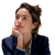 Business Professional Thinking Vinyl Car Decal Sticker – Waterproof & UV-Resistant 3.4133333333333336"