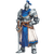 Pixelated Knight Vinyl Car Decal Sticker – Waterproof & UV-Resistant 3.4133333333333336"
