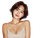 Short Hair Woman Vinyl Car Decal Sticker – Waterproof & UV-Resistant 6.1866666666666665"