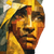 Cubist Tuareg Woman Vinyl Car Decal Sticker – Waterproof & UV-Resistant 6.826666666666667"