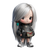 Chibi Anime Girl V27 Vinyl Car Decal Sticker – Waterproof & UV-Resistant 3.4133333333333336"
