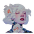 Surreal White Portrait Vinyl Car Decal Sticker – Waterproof & UV-Resistant 6.826666666666667"
