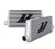 Mishimoto Air To Air Silver Intercooler | High Flow, Durable Bar-and-plate Core, Massive 4 inch Thick Core