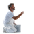 Painting Worker V2 Vinyl Car Decal Sticker – Waterproof & UV-Resistant 3.4133333333333336"