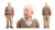 Elderly Professor Portrait V2 Vinyl Car Decal Sticker – Waterproof & UV-Resistant 5.4