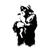 Renaissance Woman Stencil Vinyl Car Decal Sticker – Waterproof & UV-Resistant 3.4133333333333336"