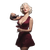 Marilyn Monroe Pouring Wine Vinyl Car Decal Sticker – Waterproof & UV-Resistant 3.4133333333333336"