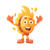 Flame Mascot Vinyl Car Decal Sticker – Waterproof & UV-Resistant 6.826666666666667"