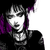 Depressed Goth Woman V4 Vinyl Car Decal Sticker – Waterproof & UV-Resistant 6.826666666666667"