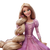 Barbie Rapunzel Vinyl Car Decal Sticker – Waterproof & UV-Resistant 3.4133333333333336"