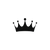 Black Crown Vinyl Car Decal Sticker – Waterproof & UV-Resistant 6.826666666666667"