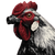 Silenced Rooster Vinyl Car Decal Sticker – Waterproof & UV-Resistant 3.4133333333333336"