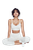 Asian Woman Hydrating Vinyl Car Decal Sticker – Waterproof & UV-Resistant 4.4