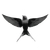 Low-Poly Swallow Vinyl Car Decal Sticker – Waterproof & UV-Resistant 3.4133333333333336"