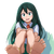 Tsuyu Asui'S Feet Vinyl Car Decal Sticker – Waterproof & UV-Resistant 6.826666666666667"