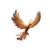 Golden Phoenix Soaring V3 Vinyl Car Decal Sticker – Waterproof & UV-Resistant 3.4133333333333336"