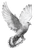 Flying Dove Tattoo Vinyl Car Decal Sticker – Waterproof & UV-Resistant 4.373333333333333"