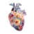 Glass Heart Blooms Vinyl Car Decal Sticker – Waterproof & UV-Resistant 3.4133333333333336"