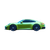 Lime Green Porsche Vinyl Car Decal Sticker – Waterproof & UV-Resistant 3.4133333333333336"